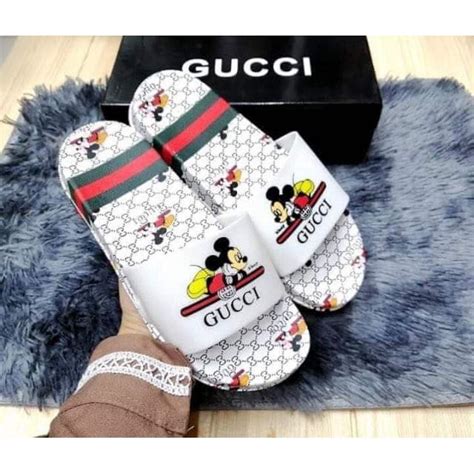 gucci flip flops mickey mouse|Gucci Flip Flops tiktok russian.